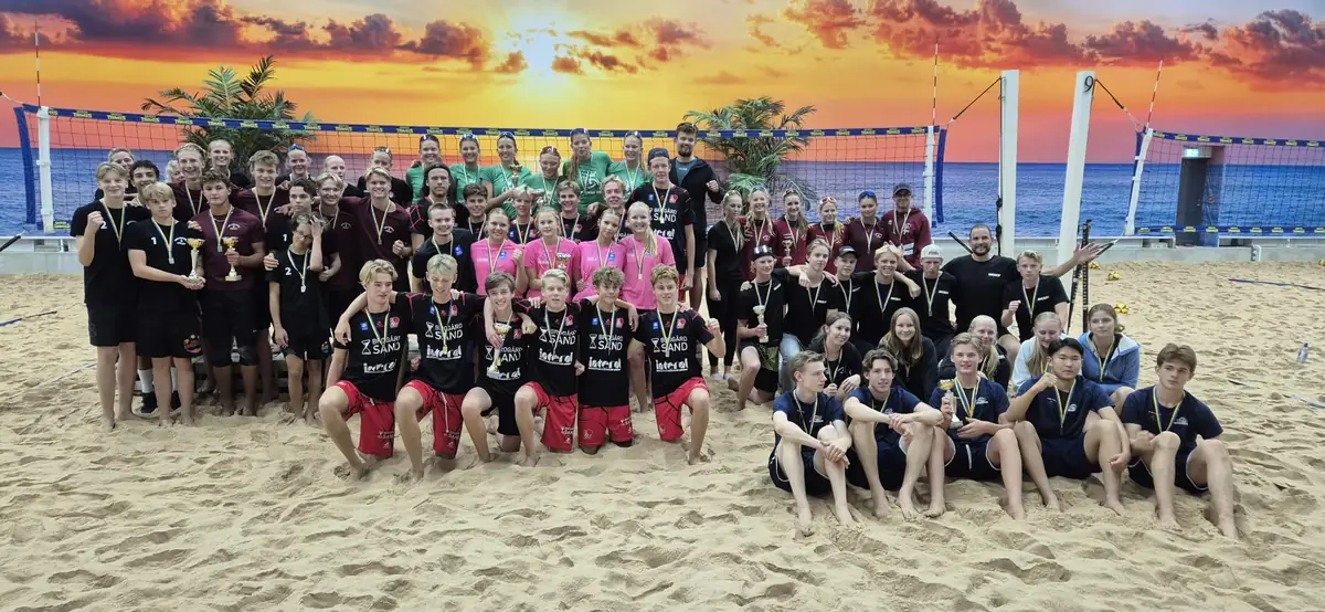 Klubblags-SM för ungdomar 2026 på The Beach, bild 1.