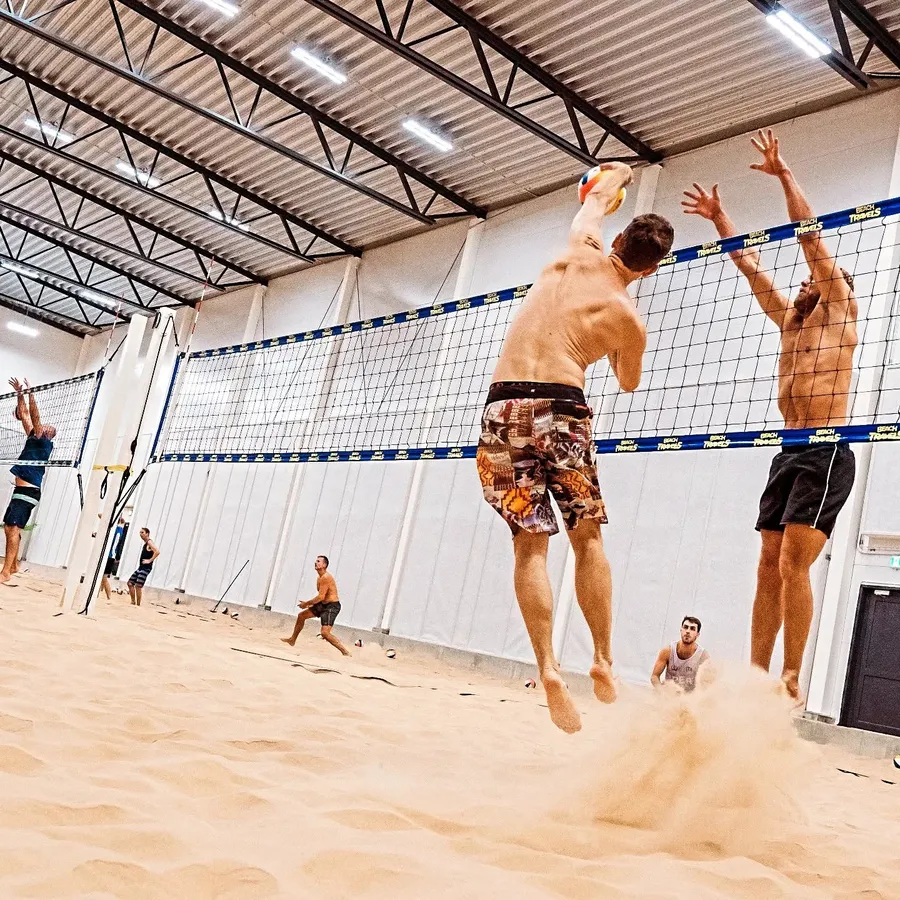 Blockduell vid nätet